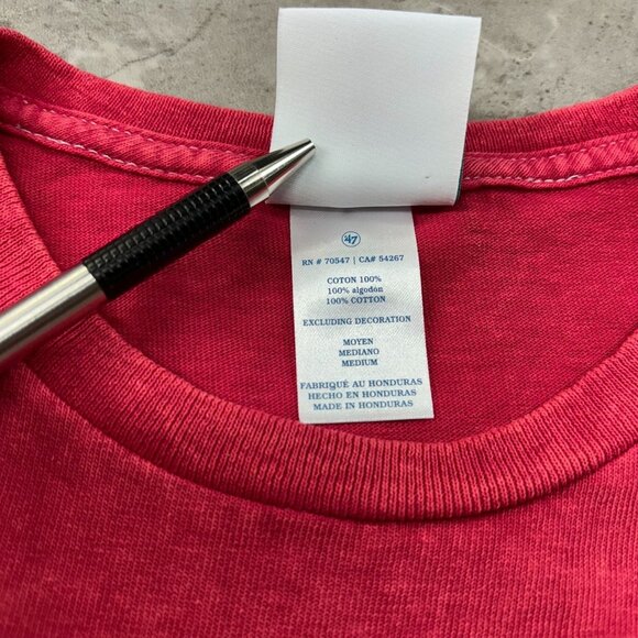 47 Brand Ohio State Graphic Tee Mens Medium Vintage Tubular Buckeyes Dead Stock - Picture 5 of 11